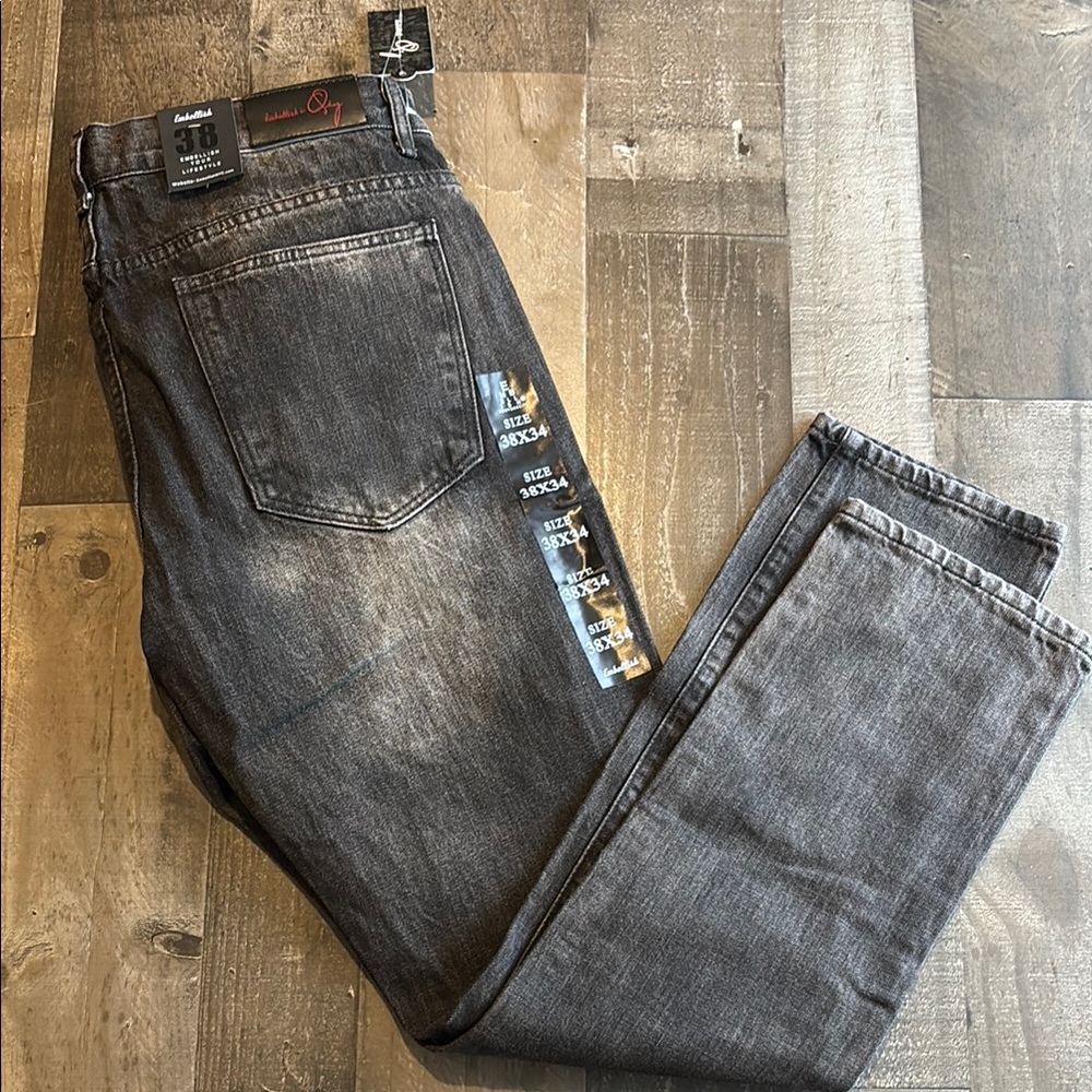 New with tags, Embellish distressed jeans